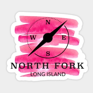 NOFO Watercolor Compass Sticker